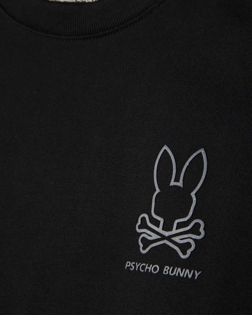 Tees Psycho Bunny Barrett Relaxed Fit Tee Noir Homme | FMR-08587335